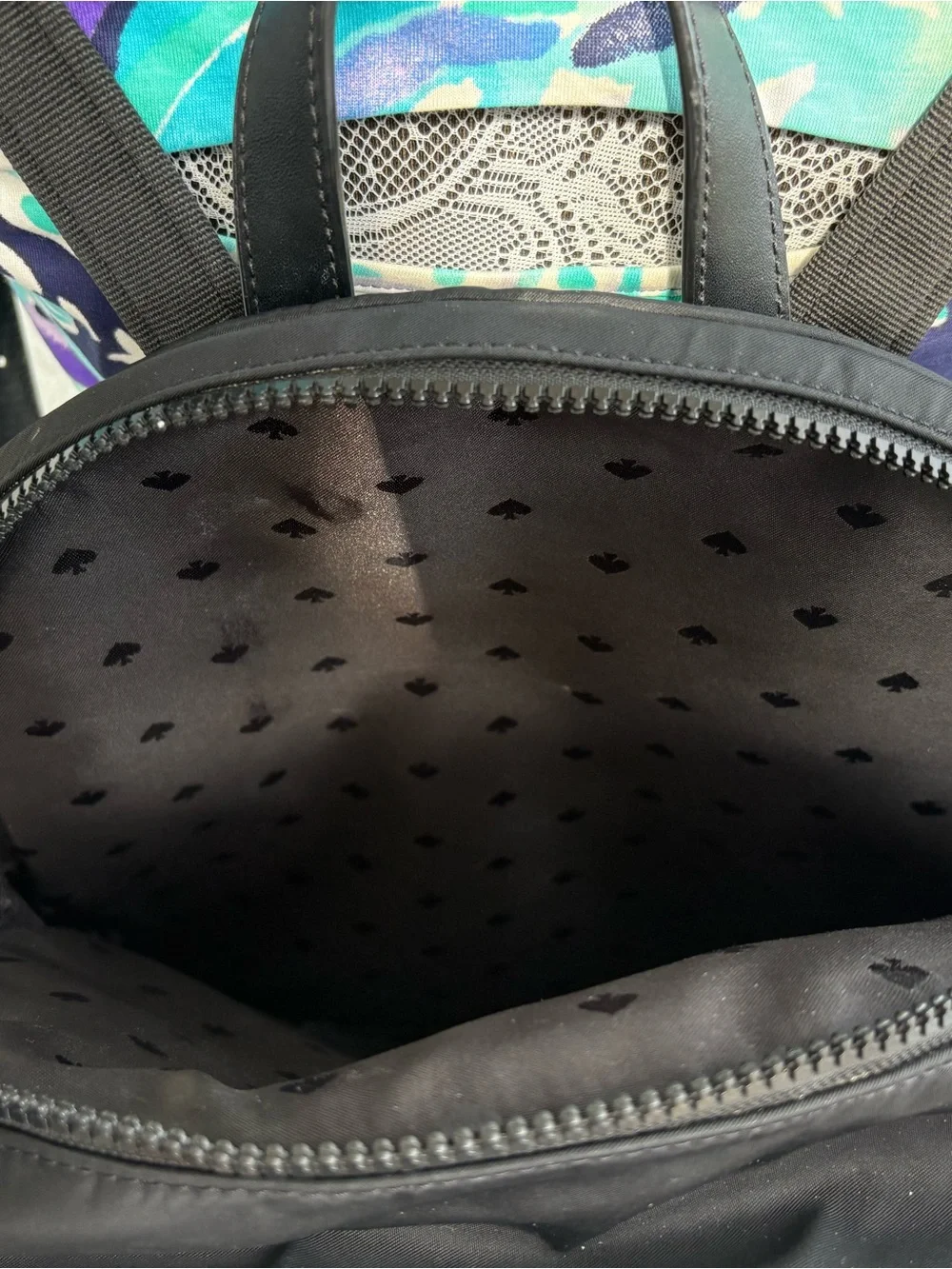 kate spade New York Karissa Black Nylon Backpack